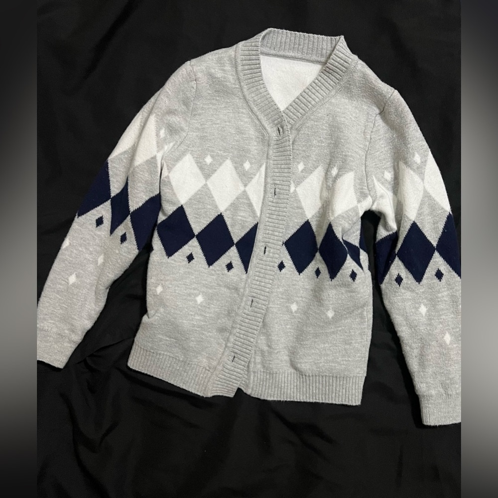 Boys Argyle Sweater!